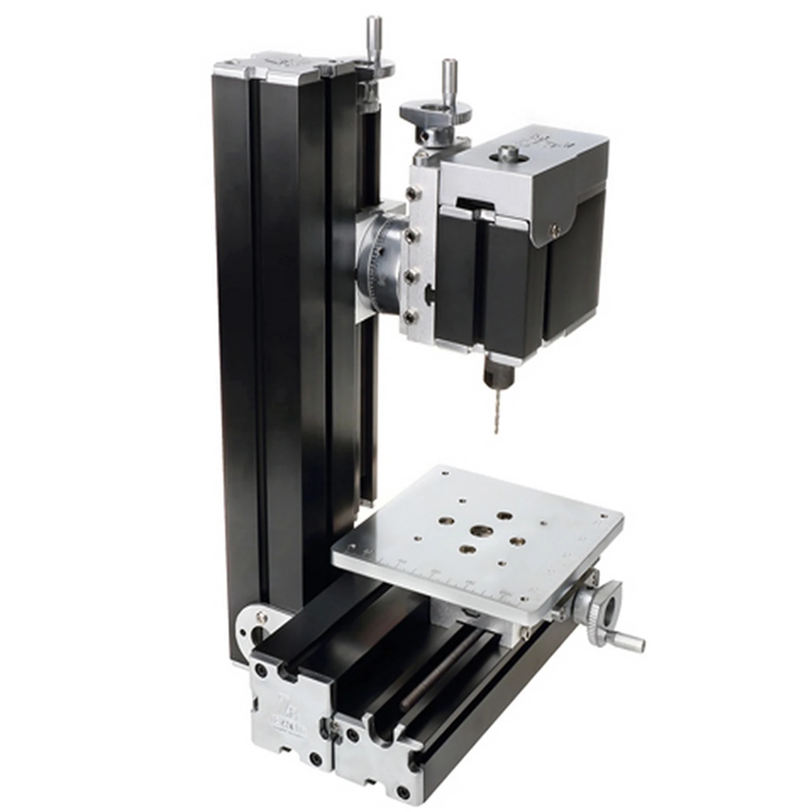 

5-осевой мини-сверлильный станок 60 Вт, 12000 об/мин, ручное многоосевое позиционирование, цельнометаллическая конструкция для сверления под разными углами