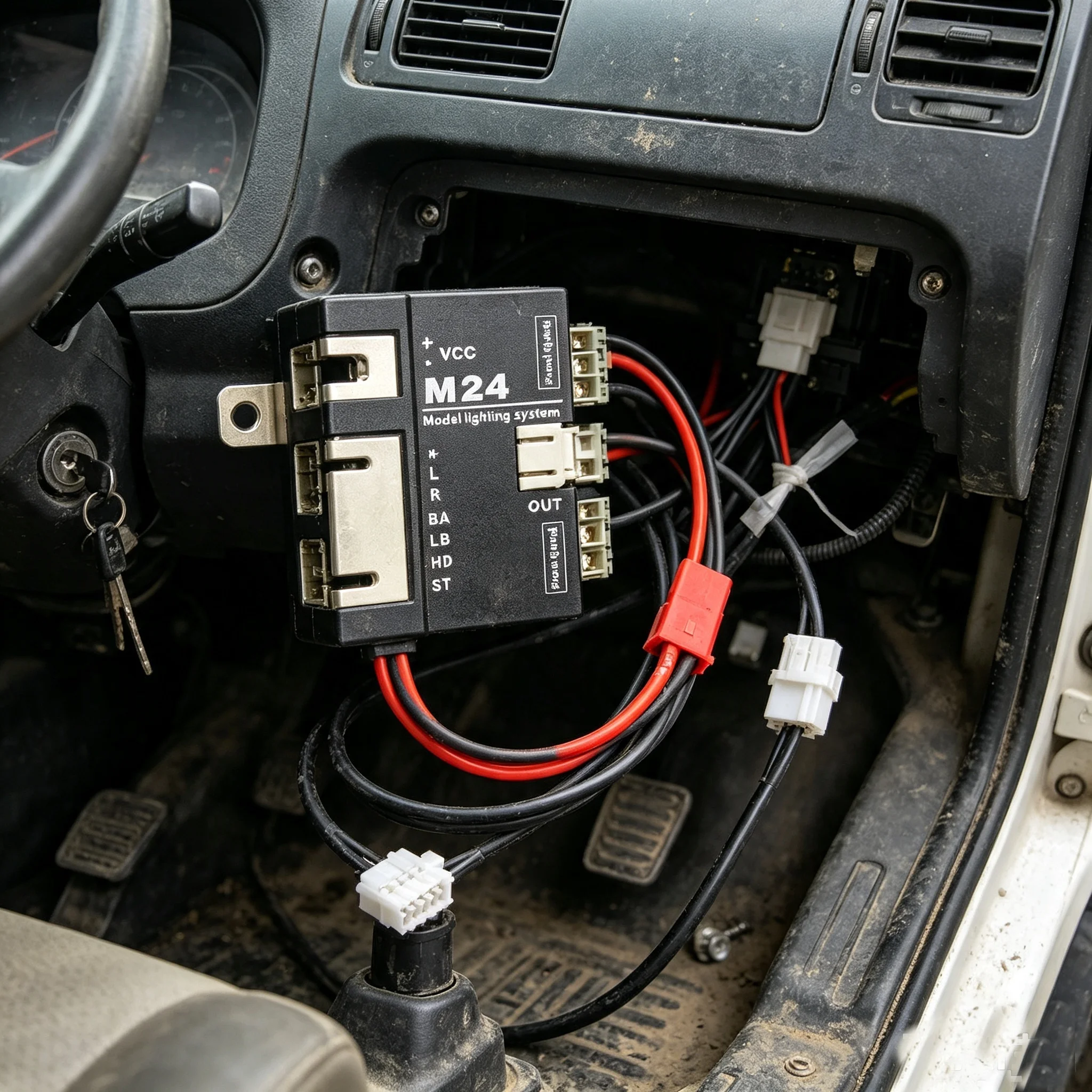 RC 1/14 Sound Group Lamp Module for TAMIYA Hydraulic Excavator Loader Dump Truck for SCANIA MAN VOLVO Trailer Tipper DIY Parts