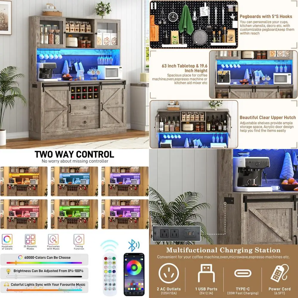 Large 74" High And …