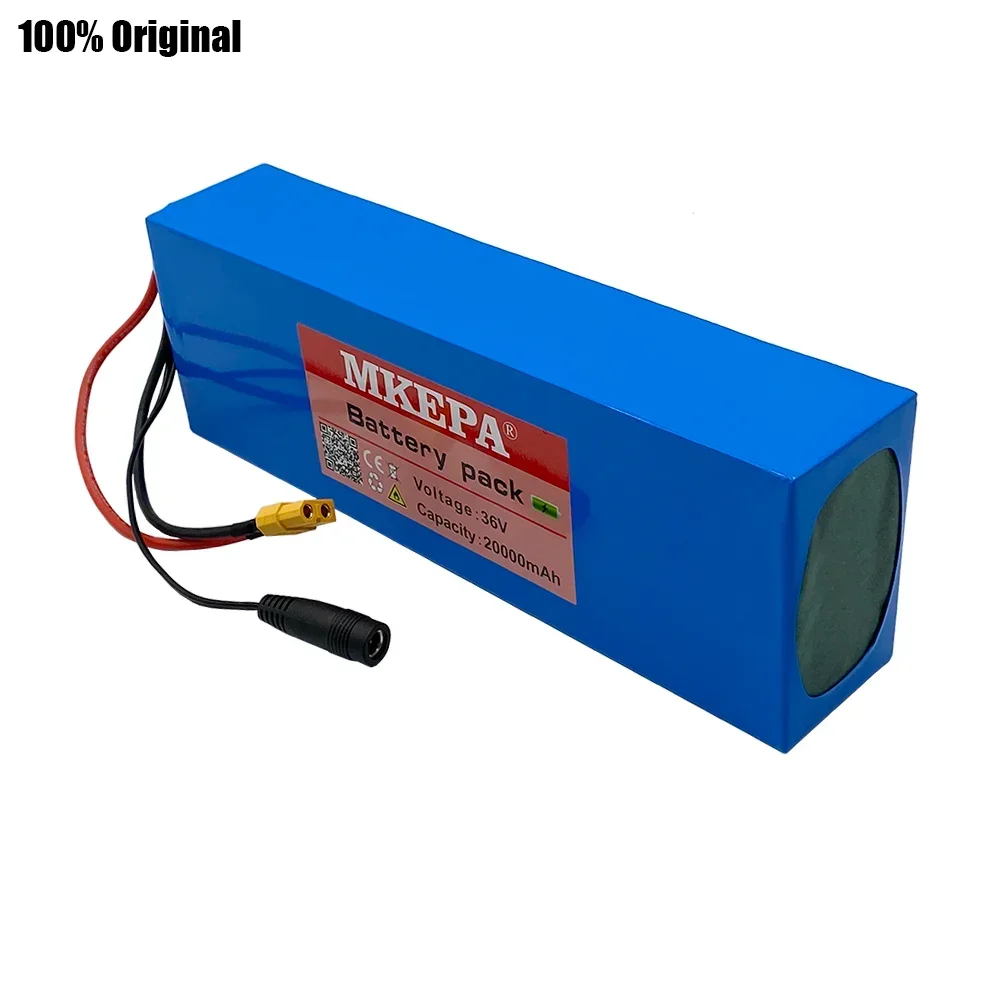 36V battery 20ah 21700 20000mah 10S2P battery pack 500W high power battery BMS XT60