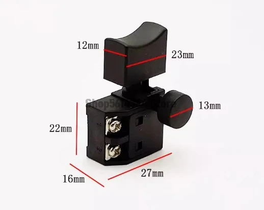 Circular Saw Switch for 150mm Lithium Electric Saws - Compatible with 5-Inch & 6-Inch Stone and Wood Dual-Use Saws