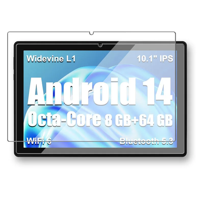 For HiGrace C10 C13 C12 C9 PLus G13 G9 HGCKB1004 A6H A7L HD Tablet Tempered Glass Screen Protectors Protective Film Cover