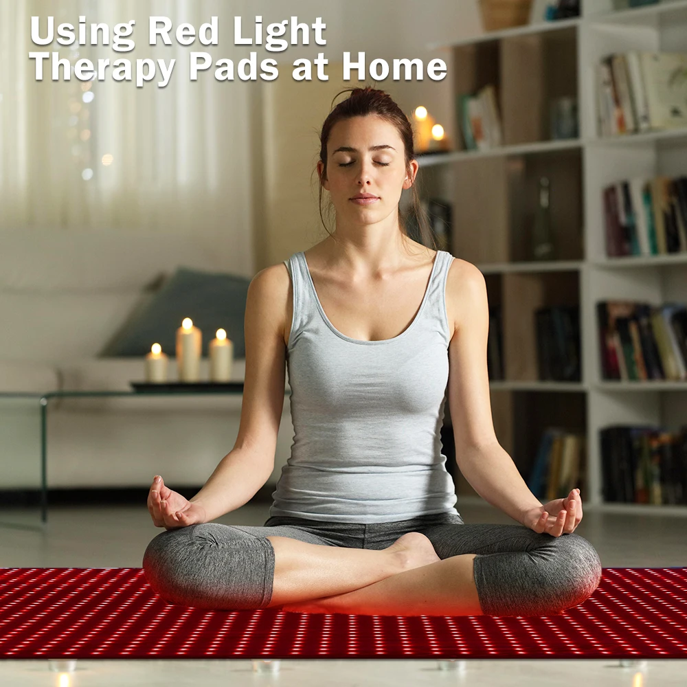 180cm Full Body Therapy Mat Head Face Breast Coverage 660/850nm Infrared LED Red Light  Home Use Health Hands Feet