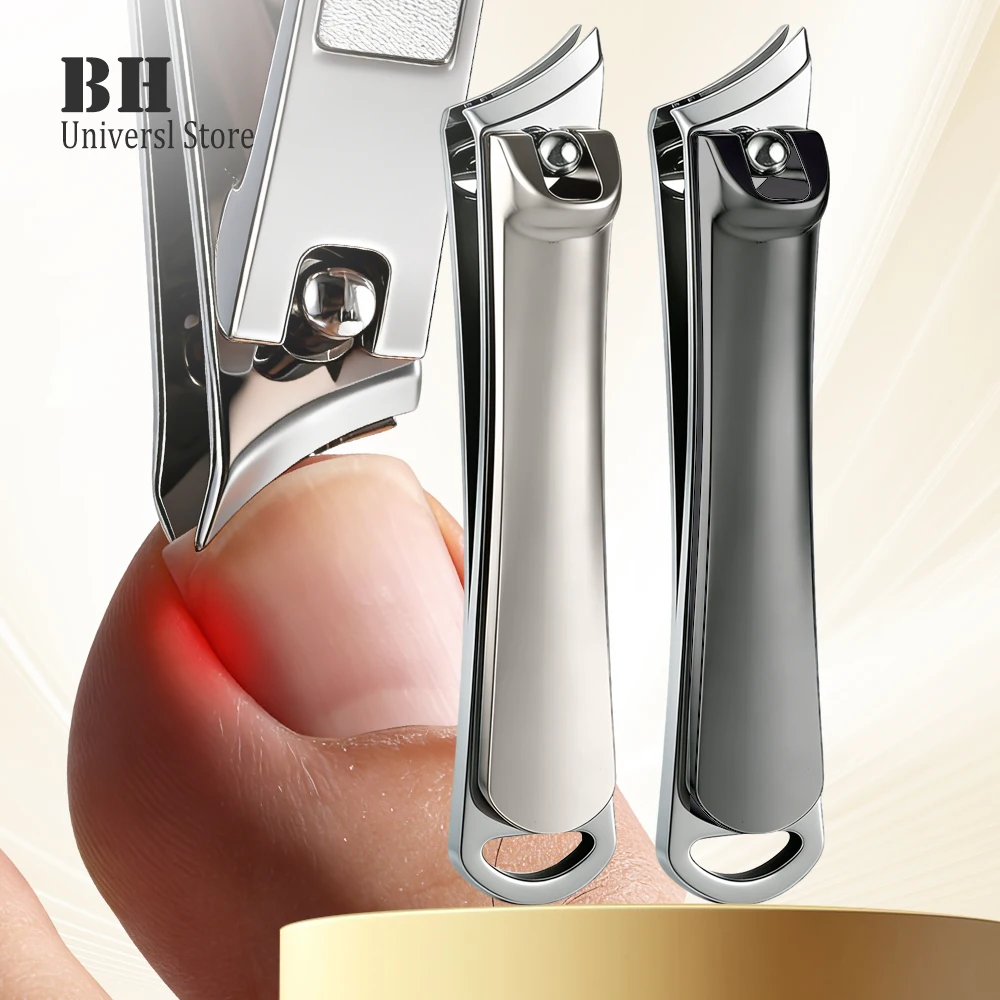 

"Nail Clippers Sharp Edge Fingernail And Toenail Clipper Cutter, Stainless Steel Toenail Clipper For Manicure And Pedicure "