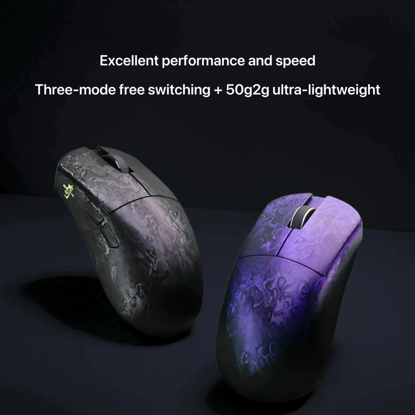 ماوس لاسلكي للعبة من ألياف الكربون خفيف الوزن موصى به معدات محيطية للرياضات الإلكترونية فعالة من حيث التكلفة