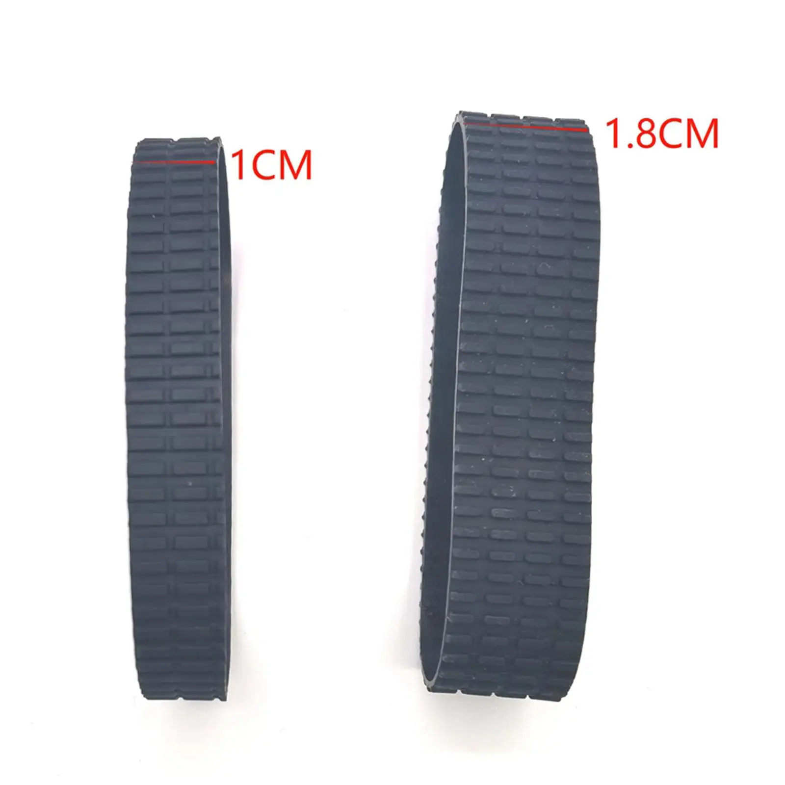 2 Pieces Camera Lens Zoom Focus Rubber Grip Rings Set Repair Part, Replaces Durable Portable for 24-85mm II