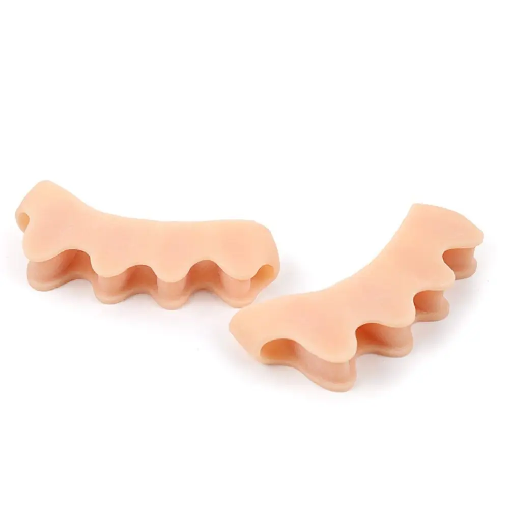 Toe Separator Straightener Feet Care Spreader Five-Hole Toe Divider Toe Separator Toe Orthopedic Products Valgus Corrector