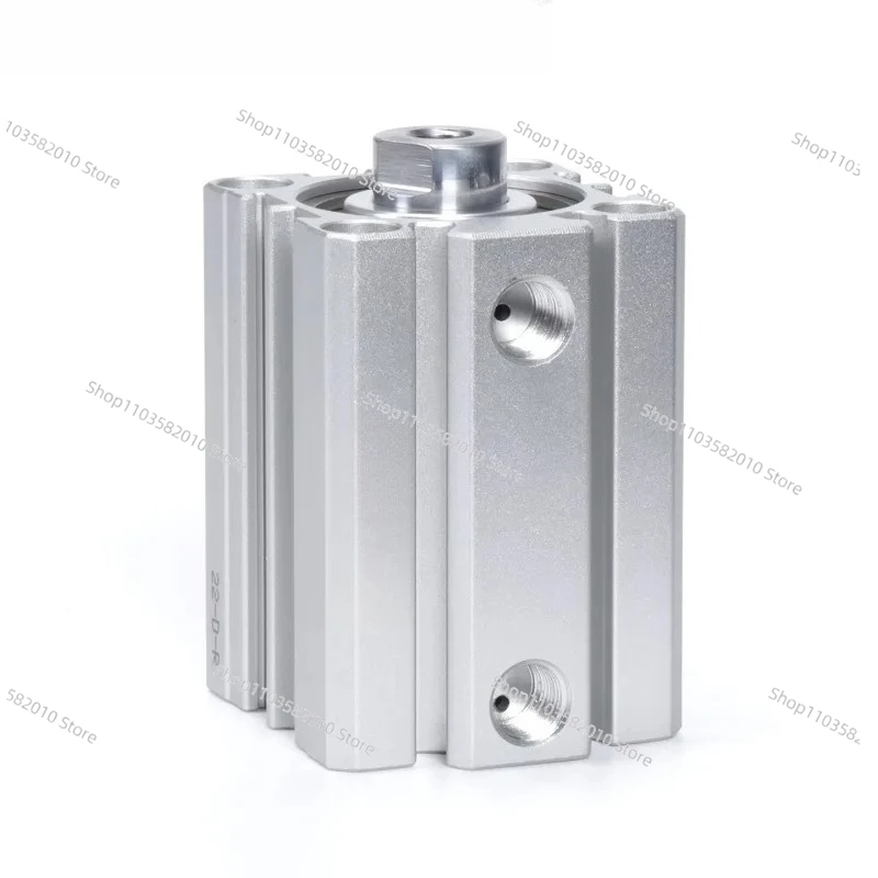 Pneumatic Thin Cylinder ACQ12S to ACQ125S, Magnetic Internal Teeth Compact Cylinder for Automation
