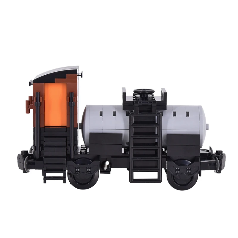 MOC-Technical Train Base Carriage Building Blocks para Crianças, Tijolos DIY, Brinquedos de Montagem, Ideia Criativa, Roda, Natal, Cidade