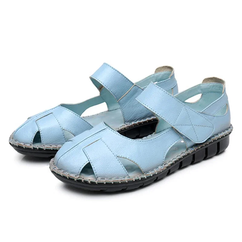 SNURULANMother sandals middle-aged women summer new soft-bottomed fashion sandals casual comfortable non-slipladies sandals E137