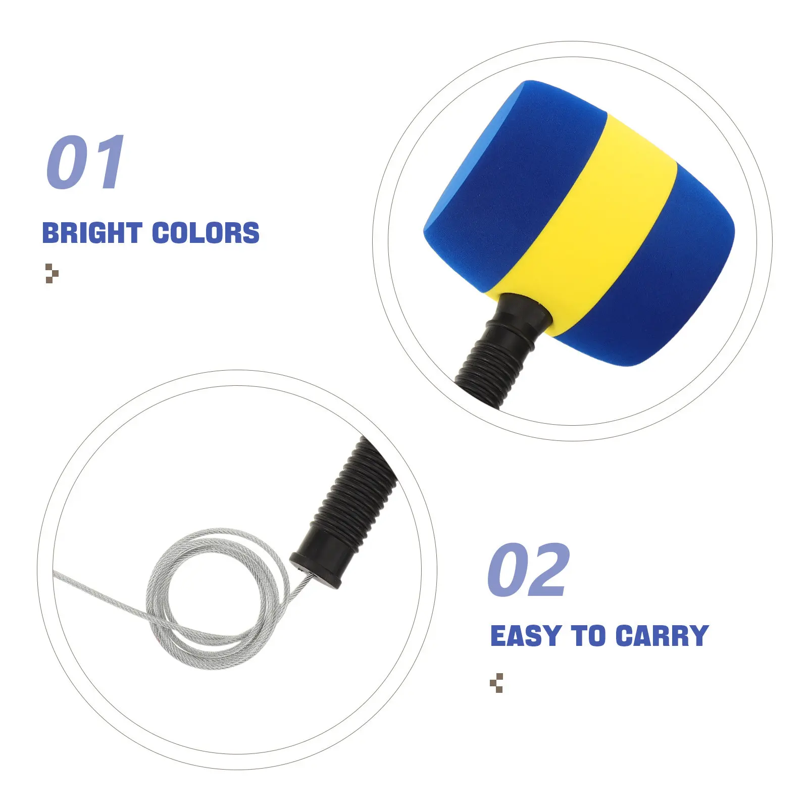 Blue Foam Pounding Hammer for Kids – Soft Safe Interactive Game Toy with Comfort Grip & Precise Strike
