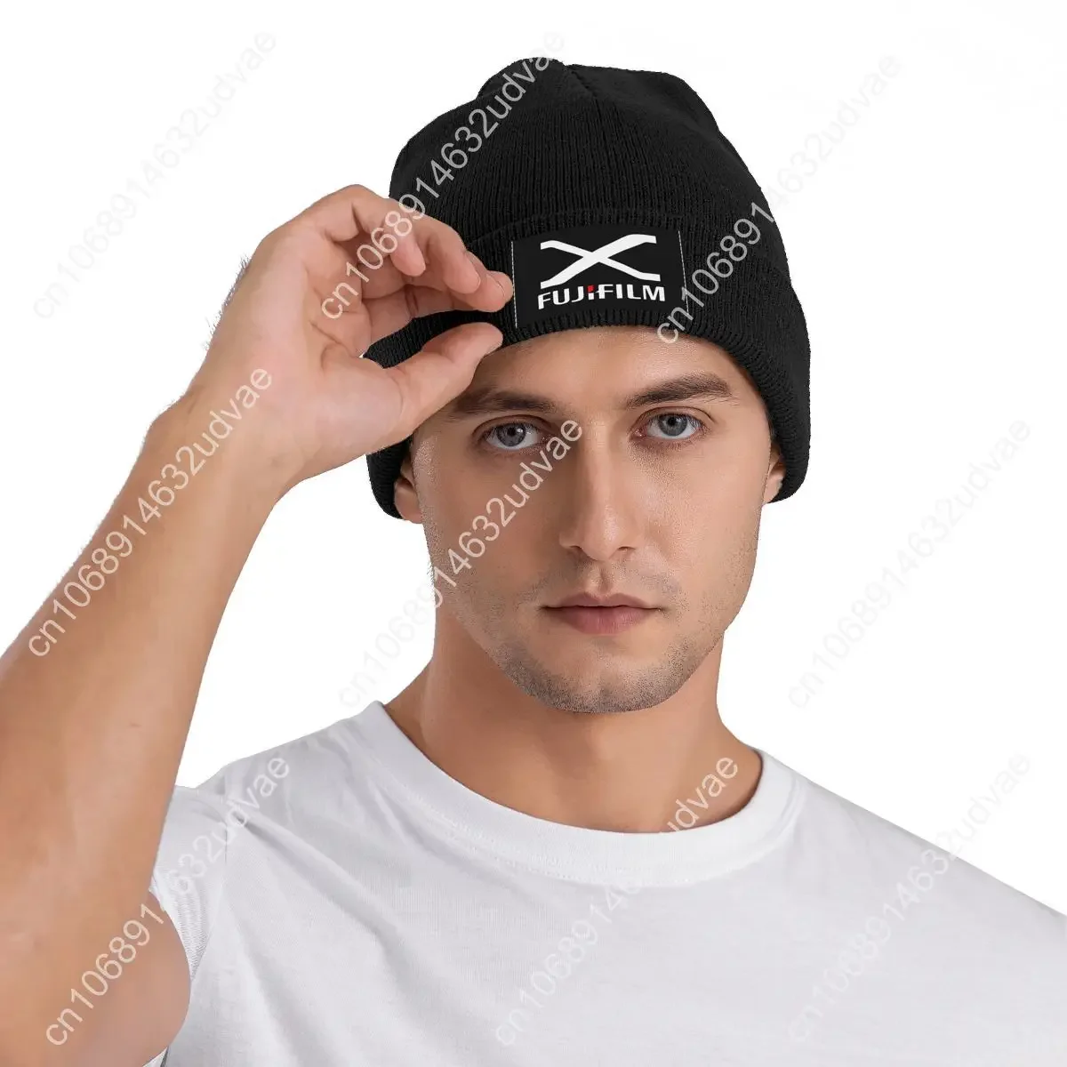 

Fujifilm Camera Logo X Series Knitted Beanie Hat Beanies Cap New Hip Hop Best Seller