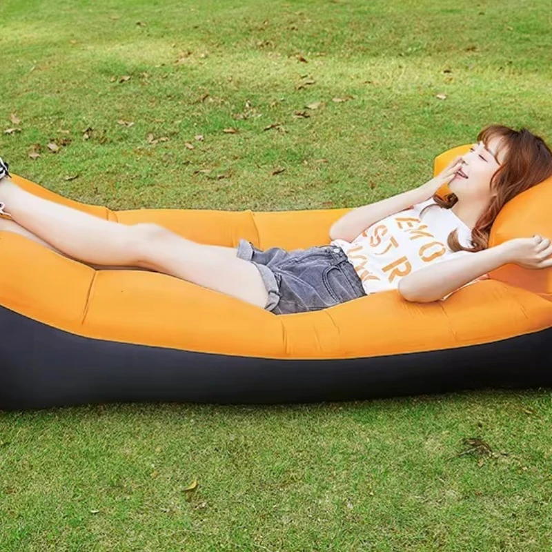 Inflatable Sofa Inflatable Music Festival Lazy Single Double Person Inflatable Automatic Outdoor Furniture Opblaasbaar ZYCQSF