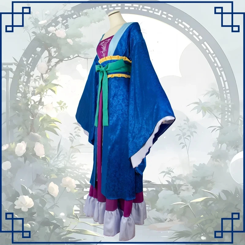 

♫2026❤ The Apothecary Diaries Rifa Cosplay Costume Pear Blossom Concubine Cos Dress Uniform Halloween Role Play Party for Adult♫