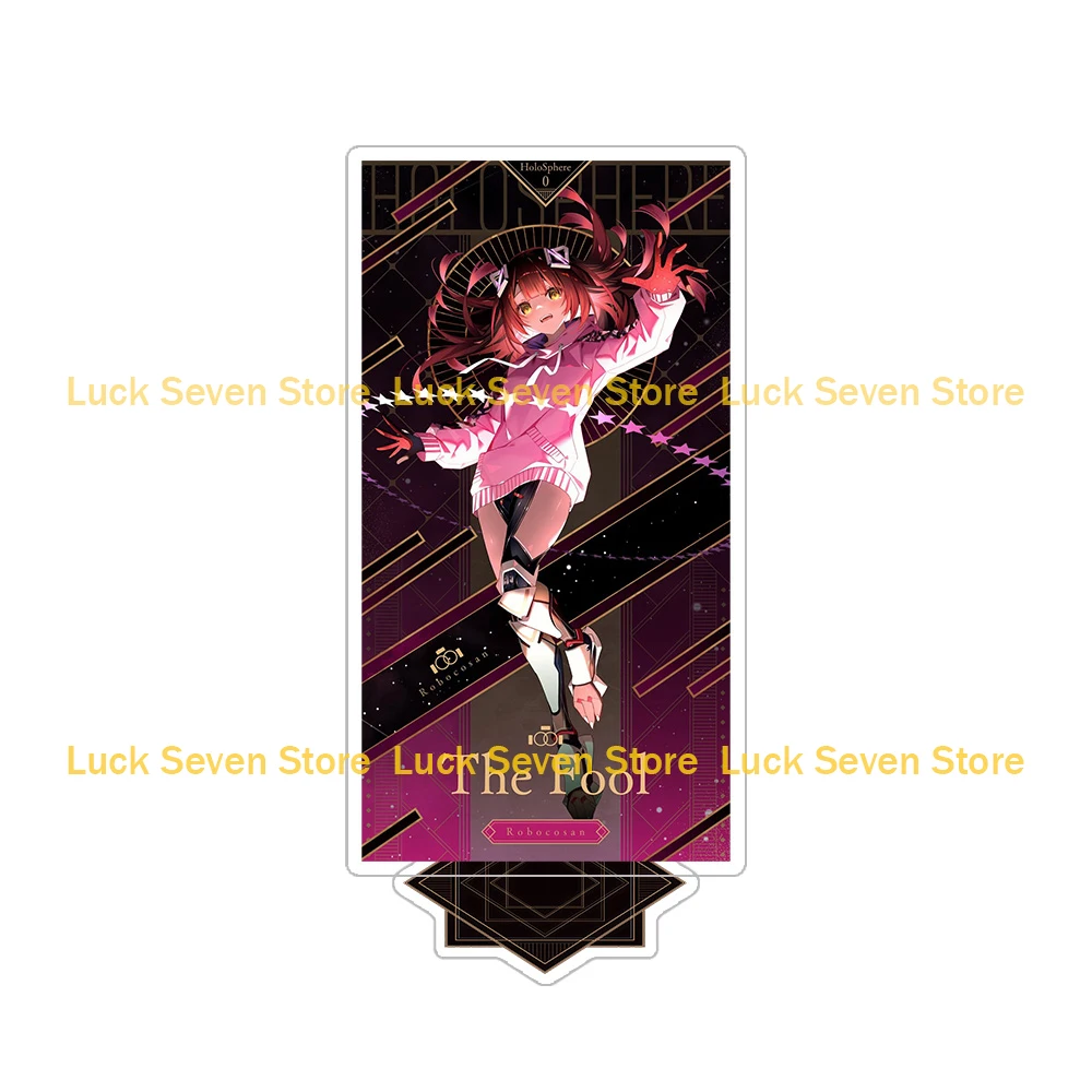 LuckySeven Store VTuber hololive Official Tarot square character Acrylic stand anime peripheral girl desk ornament holiday gift