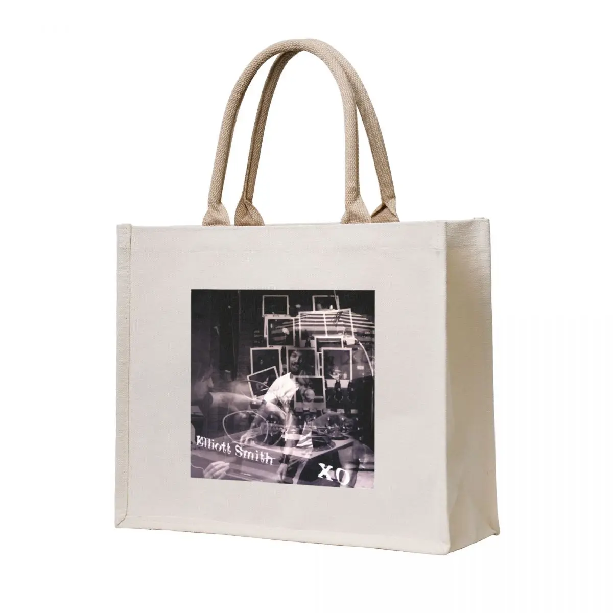 

black and white xo Tote Bag Beach bag shopper bag women shopper woman Lady