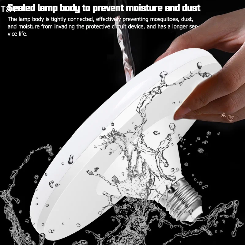 

12W 15W 20W 30W 50W 220V UFO LED Bulb E27 Base Household Energy Saving Lamp Indoor Lighting Flying Saucer Light