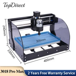 Cnc 3018 pro gravier maschine 20w laser gravur maschine mit offline controller 3018 pro max fräsmaschinen für holz