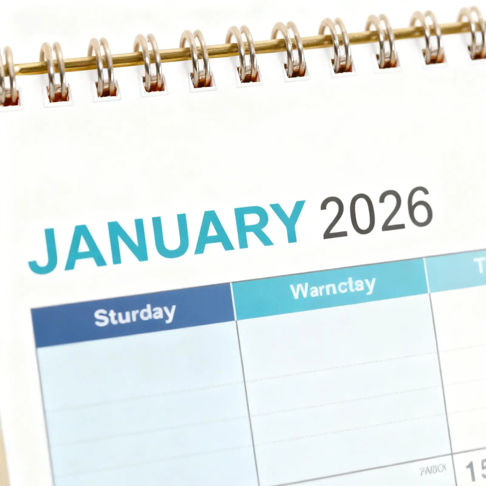 2026 Desk Calendar 18 Month January 2026-June 2027 Wall Calendar Thick Paper Monthly Planner Large Horizontal Annual Schedule