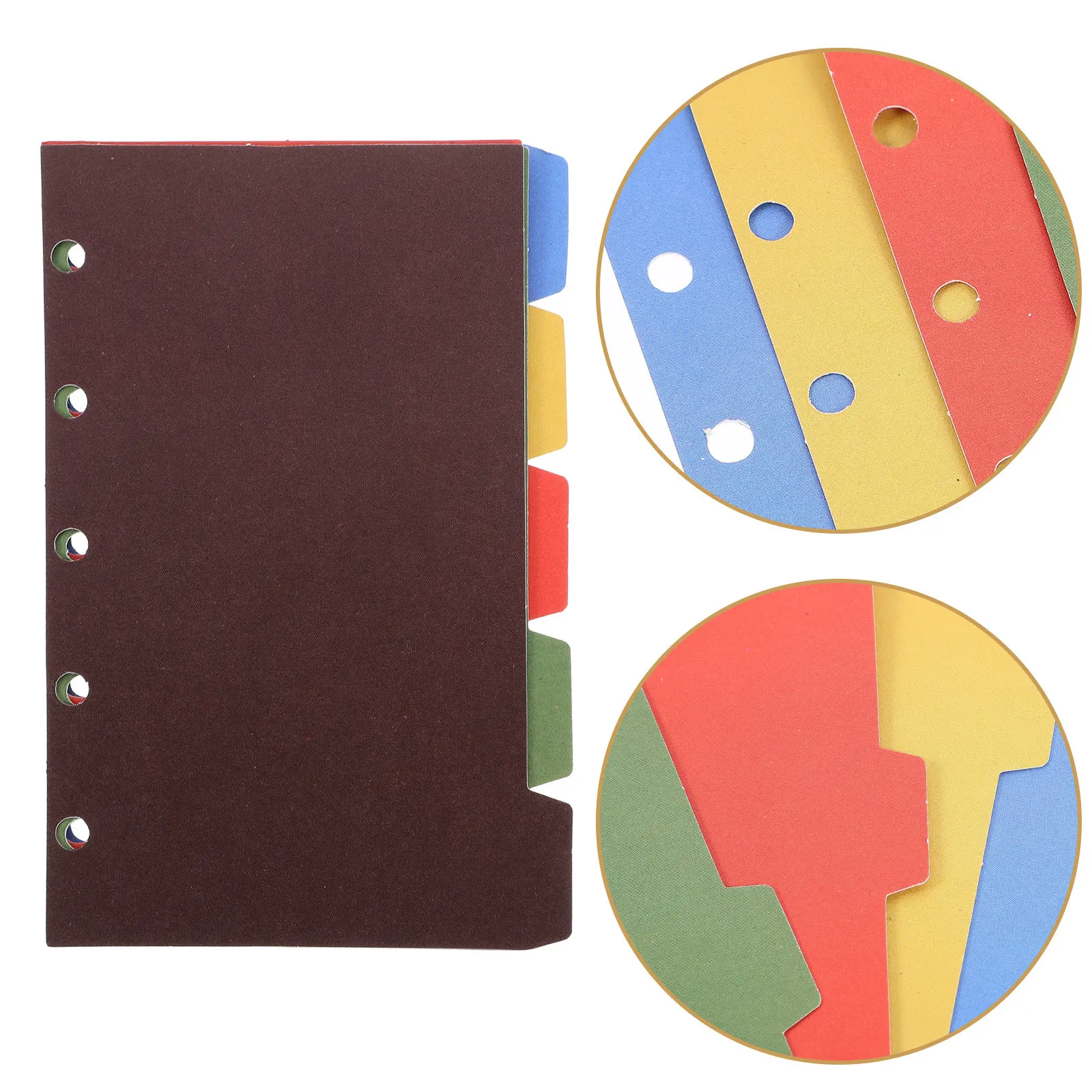 

2 комплекта разделителей для папок, индексные разделители для блокнотов, маркеры страниц для офиса, для организации отчетов и заметок