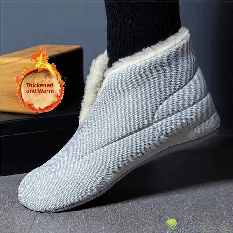 

Теплые зимние накладки на ноги Thiened Cotton для мужчин, защитные, для защиты от холода, из войлока, до середины икры