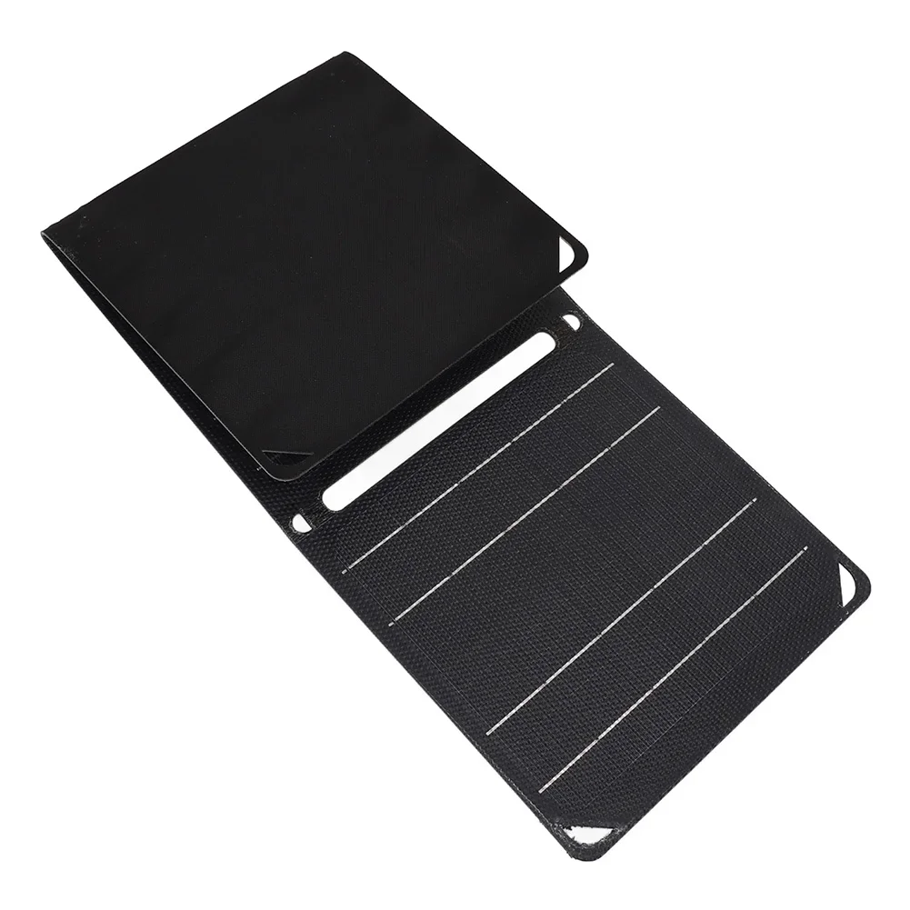 Portable Outdoor Solar Panels Charger 3/4-Fold Foldable Solar Panel USB 5V DC Solar Panel Mobile Power Supply ETFE Panels