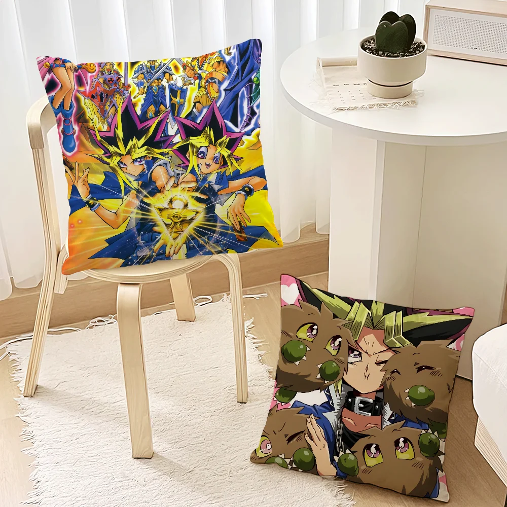 

Аниме Yu Gi Oh Atem Yami Yugi наволочка для дивана, декоративное домашнее изголовье, подушка для спинки спальни, квадратная подушка, время сна