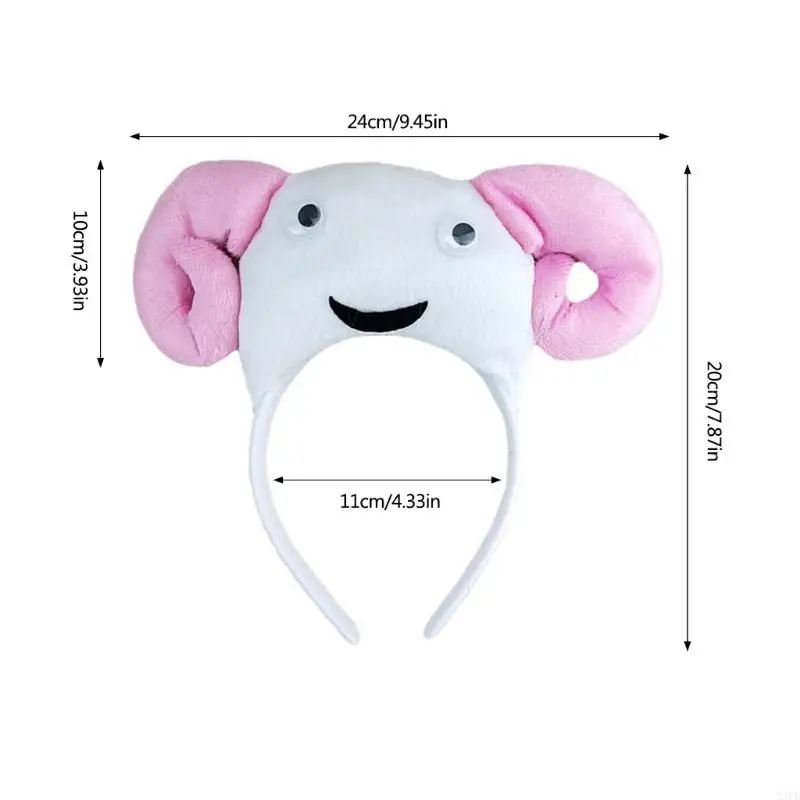 Owce na głowę opaska na głowę rękawiczki Bowtie Halloween Animal strój dla dzieci dorosłych
