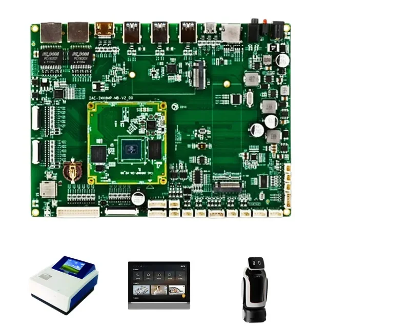 Linux PCBA Motherboard For HD-MI Lvds Controller Or Source development Linux arm main board Used In Industrial control