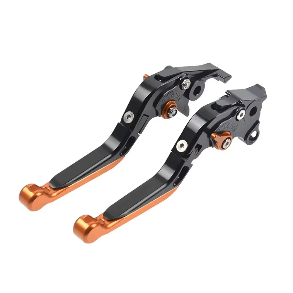 

Для KTM Duke 125 200 250 390 RC125 RC 200 RC390 рычаг тормозной муфты с ЧПУ алюминиевые выдвижные регулируемые рычаги аксессуары