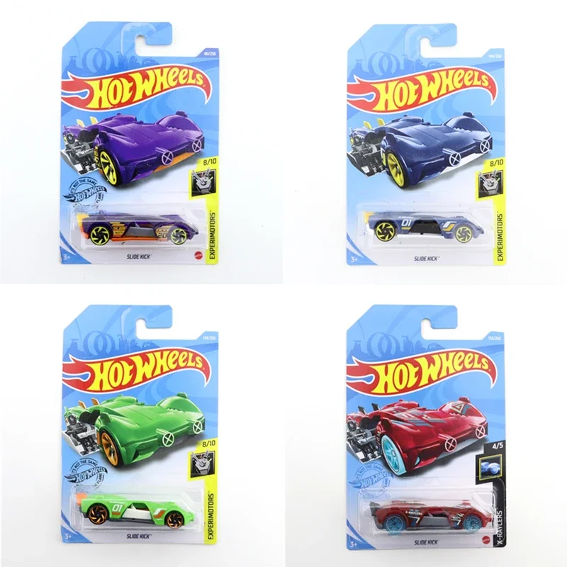 

2019-144 2020-46 SLIDE KICK оригинальные Hot Wheels мини-купе из сплава 1/64 металлическая литая под давлением модель автомобиля детские игрушки подарок