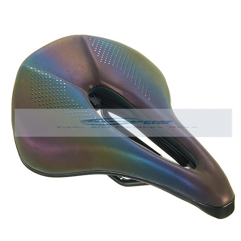 

Road Bike Bicycle Seat Cushion Bag Waterproof Riding Mountain Bike Shockproof Soft Discolored Saddle