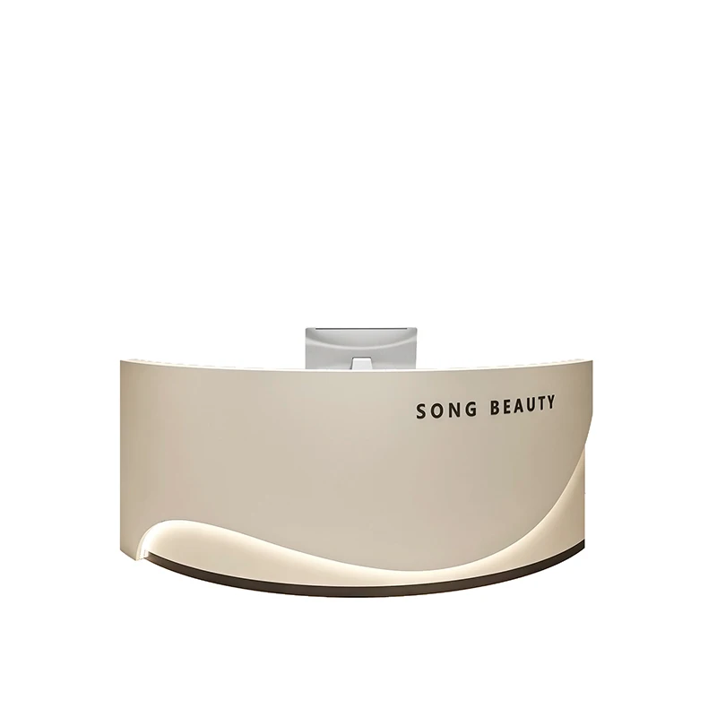 Beauty Clinic Reception Desks Counter Aesthetics Office Salon Reception Desks Modern Luxury Empfangs Tresen Nordic Furniture