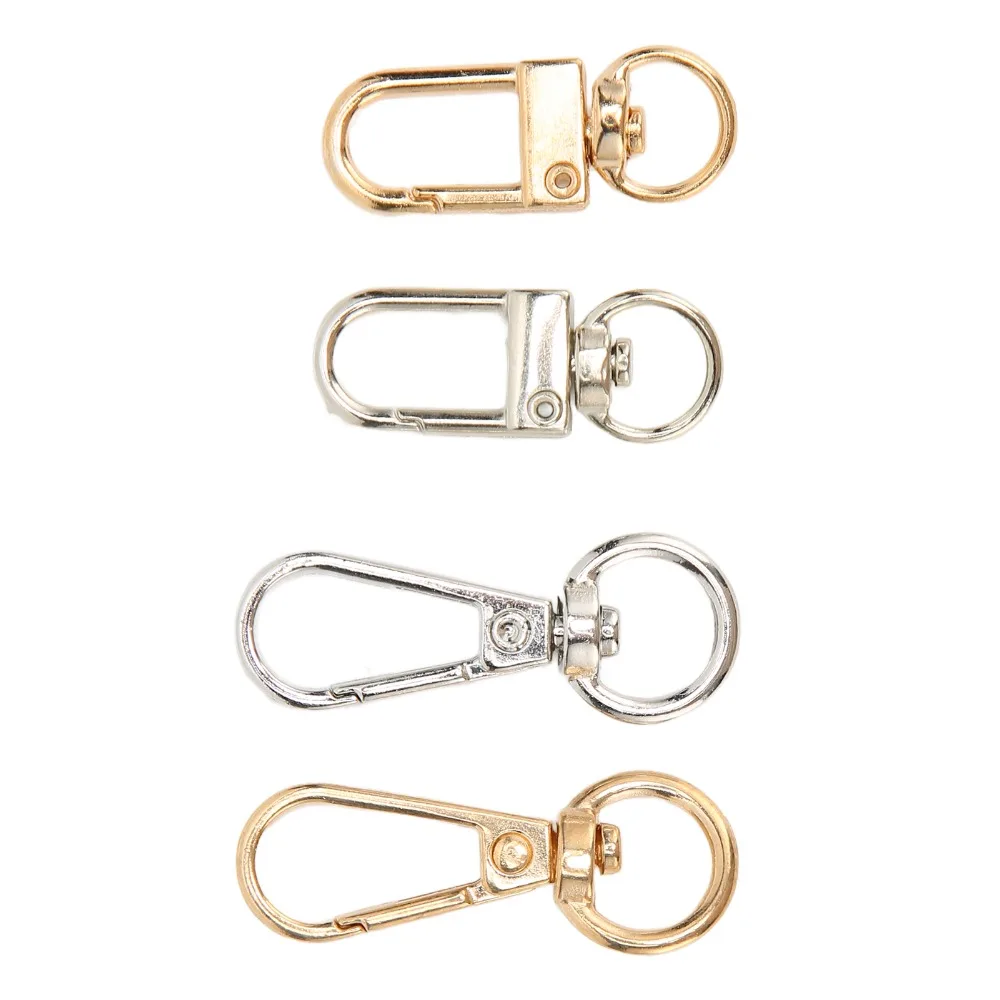 

40pcs Purse Making Gold Lobster Clasps Silver 41×36MM Swiveling Clasps Zinc Alloy 34×13MM Lobster Claw Clasps Purse