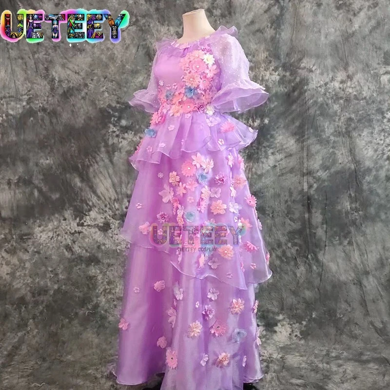 XY Anime Isabela Madrigal vestido Halloween Cosplay disfraz actuación disfraz vestido de hadas