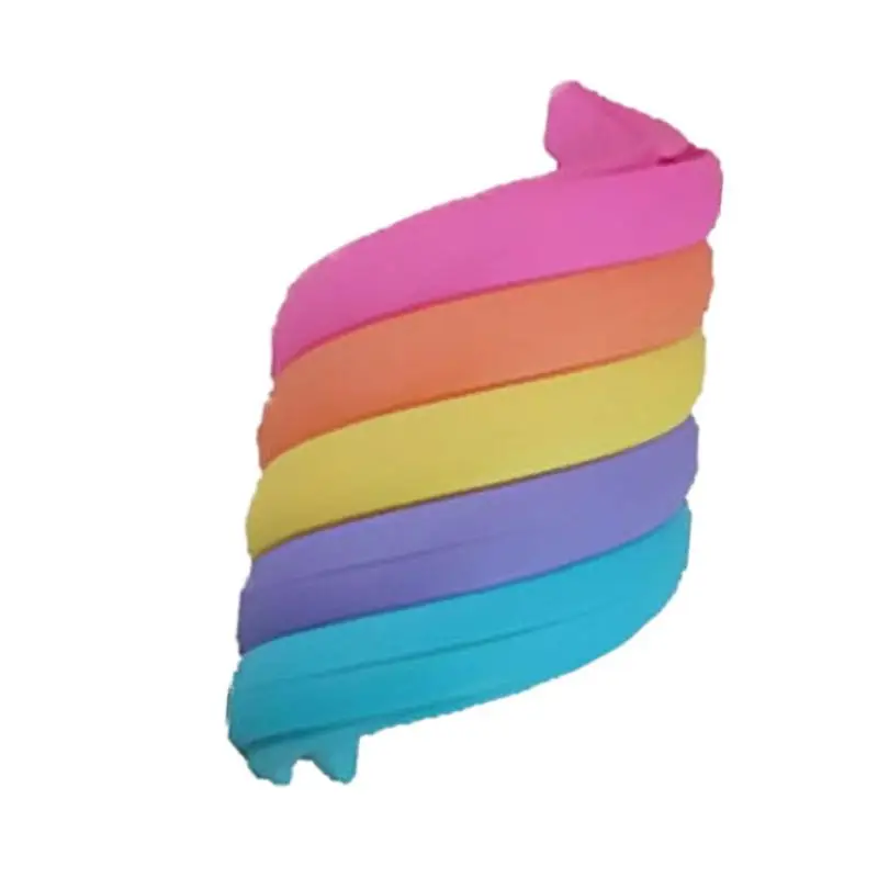 

Rainbow Press Toy Creative Rainbow Twist Toy Kids Sensory Toy Squeeze Rainbow Fidget Toys Stress Relieve Toy For Kids boys girls