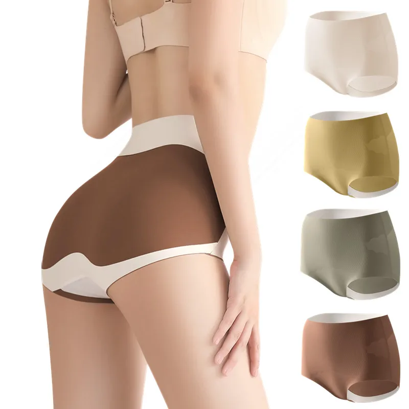 Sexy Seamless Shapewear Women\'s Body Sculpting Tighten the Abdomen High Waist Breathable Butt Lift Intimates Underwear Panties