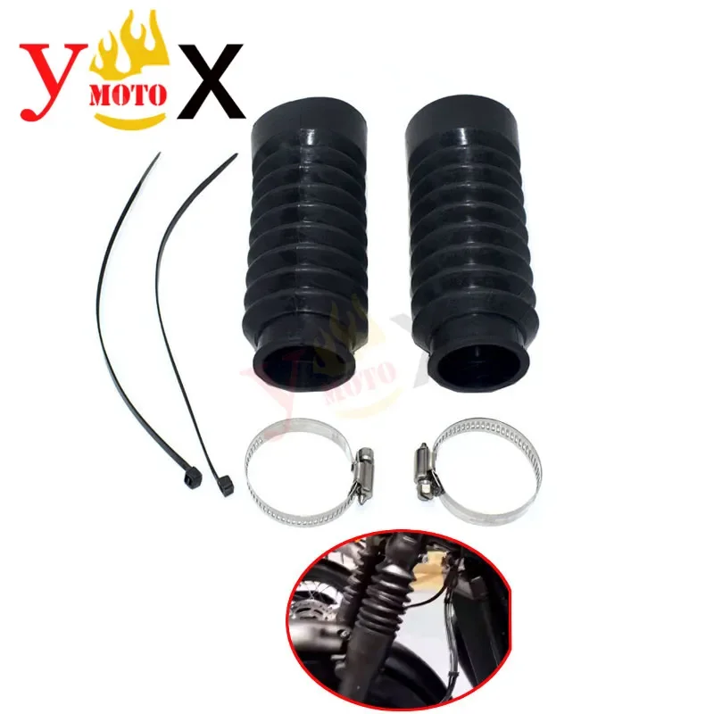 T 100 Motorcycle Front Fork Gaiters Boot Dust Cover Protection Guard For Triumph T100 Hinkley Bonneville Thruxton 2001-2013