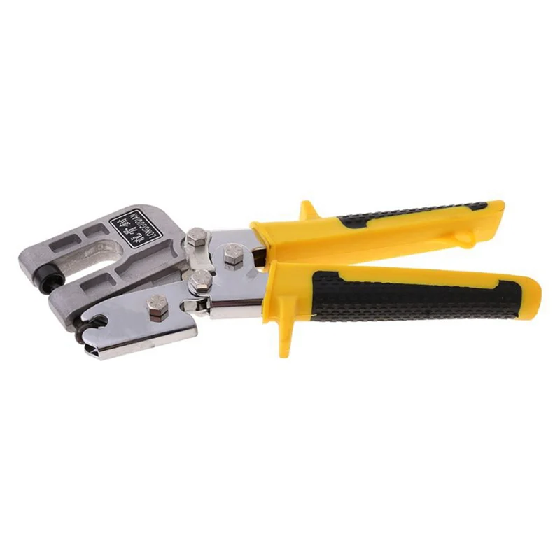 Le pinze a crimpare per perni le pinze per chiglia in alluminio con una sola mano vengono utilizzate per fissare gadget in metallo e strumenti di decorazione