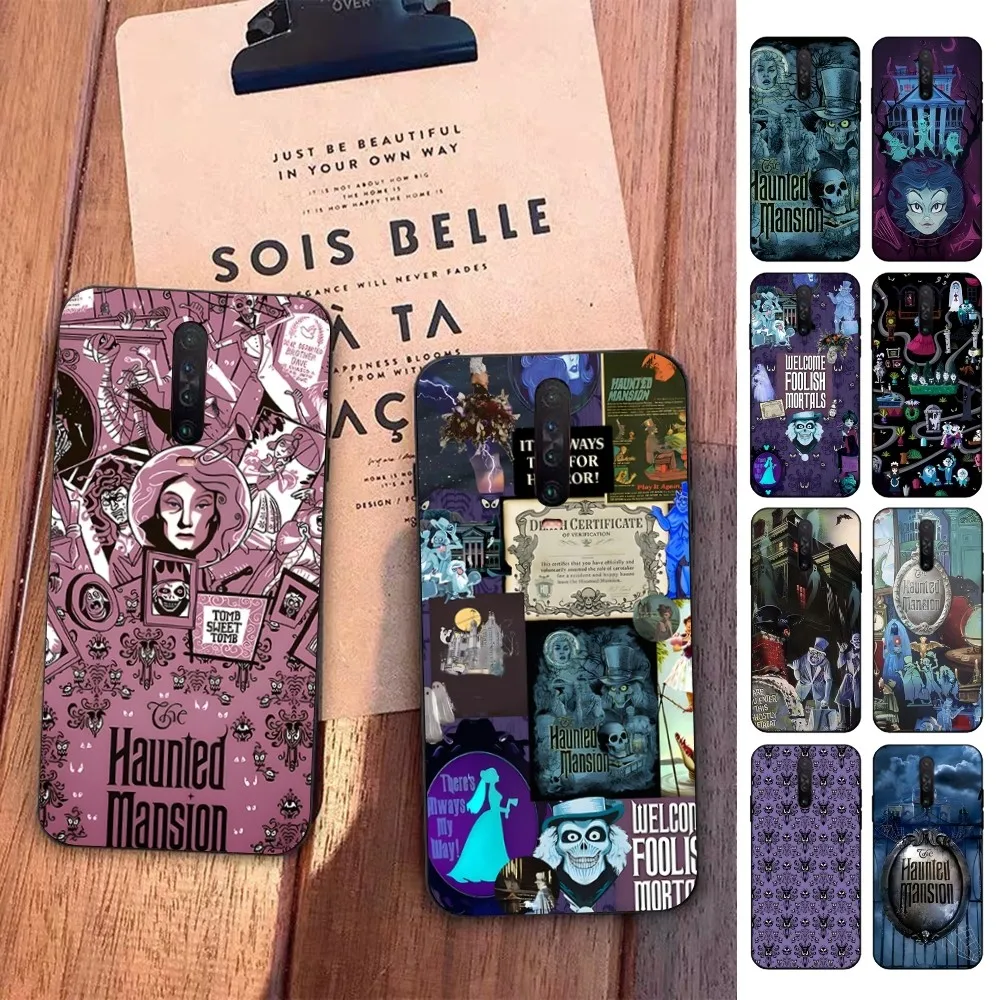 H-Haunted Mansion Phone Case For Redmi 5 6 7 8 9 10 plus pro 6 7 8 9 A GO K20 K30 K40 pro plus F3 Fundas