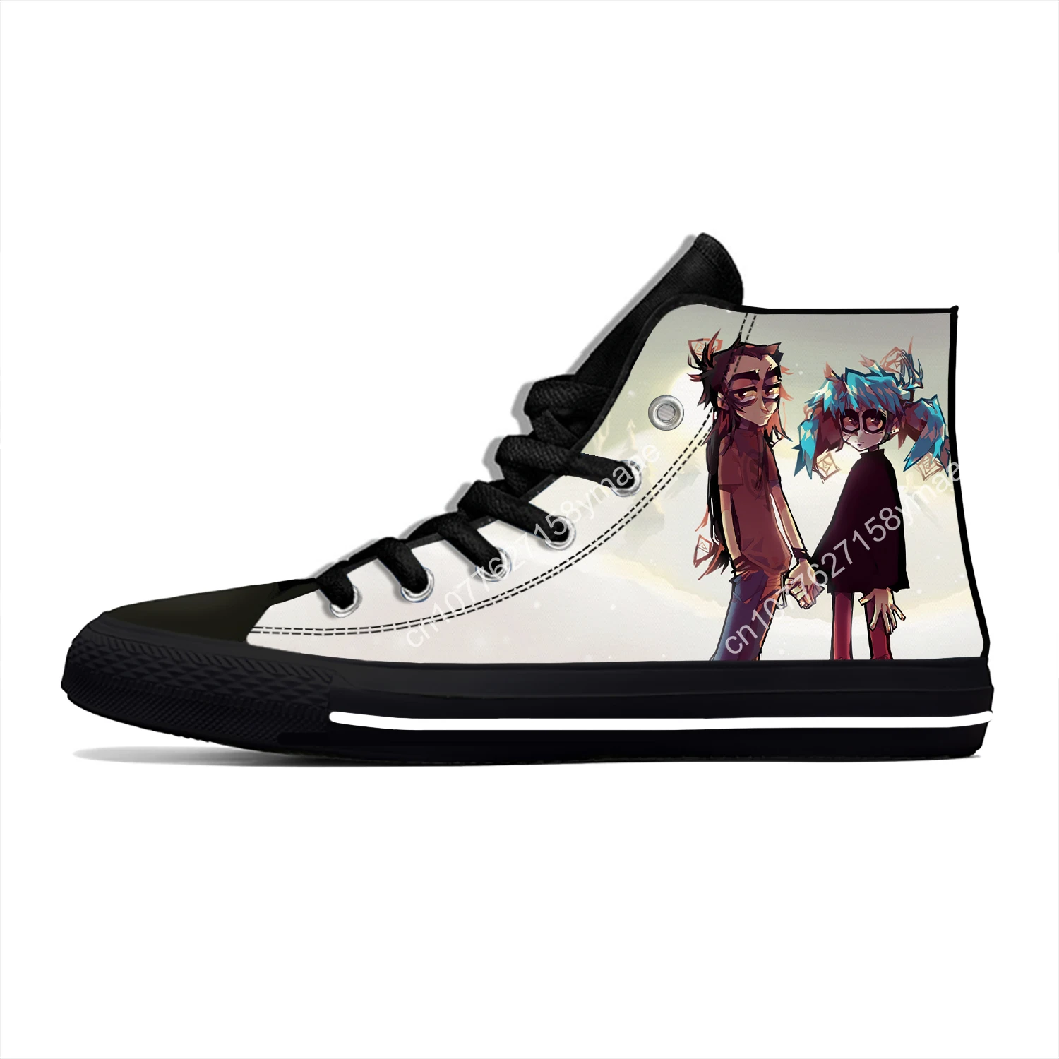 Hot Summer Game Sally Face Novelty Design Fashion High Top Latest Canvas Shoes Men Women Casual Sneakers Classic Board Shoes
