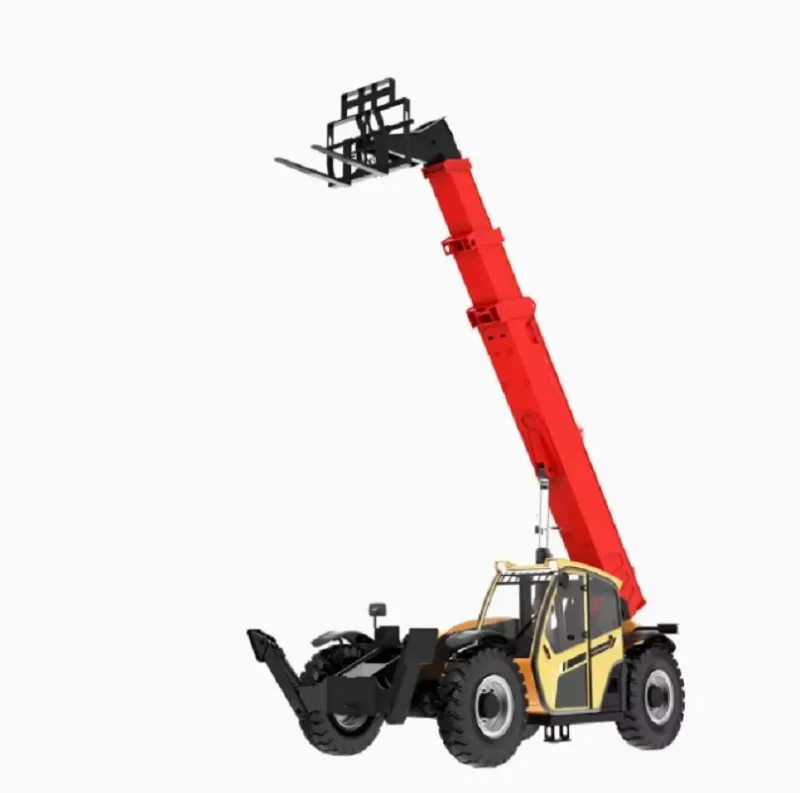 13.4M Height Telescopic Side Boom Forklift Telehandler 3.6T Capacity