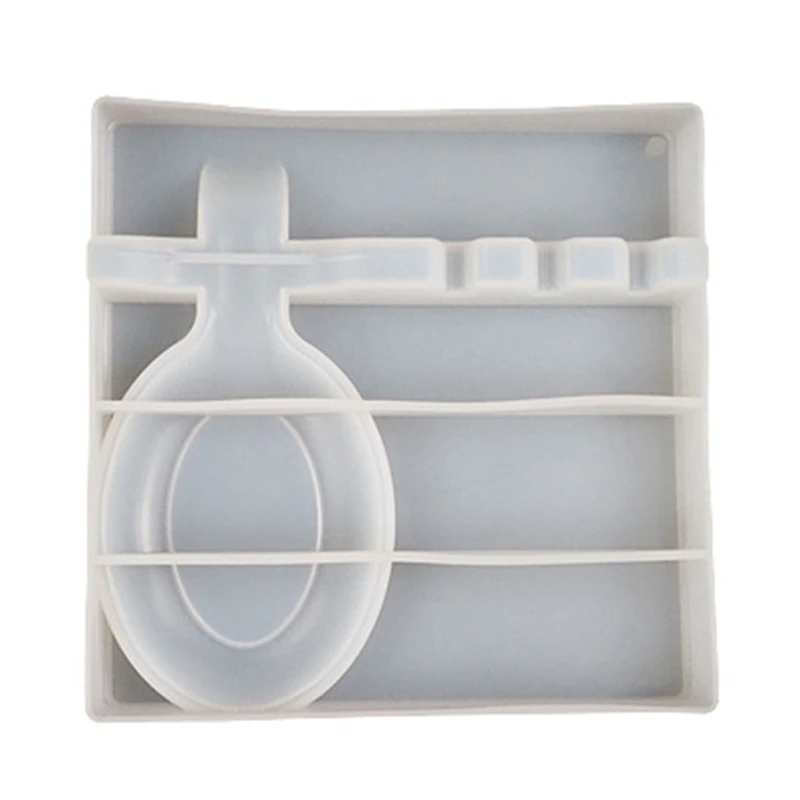 Spoon Storage Tray Epoxy Resin Mold Tableware Rack Plate Silicone Mould DIY Crafts Home Decortaions Casting Tools Drop shipping