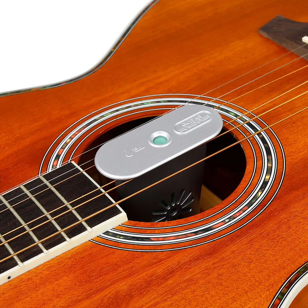 

1pcs Guitar Humidifier Acoustic Instrument Sound Hole Humidifier For Maintenance Lightweight Durable Sponge Included Prevent
