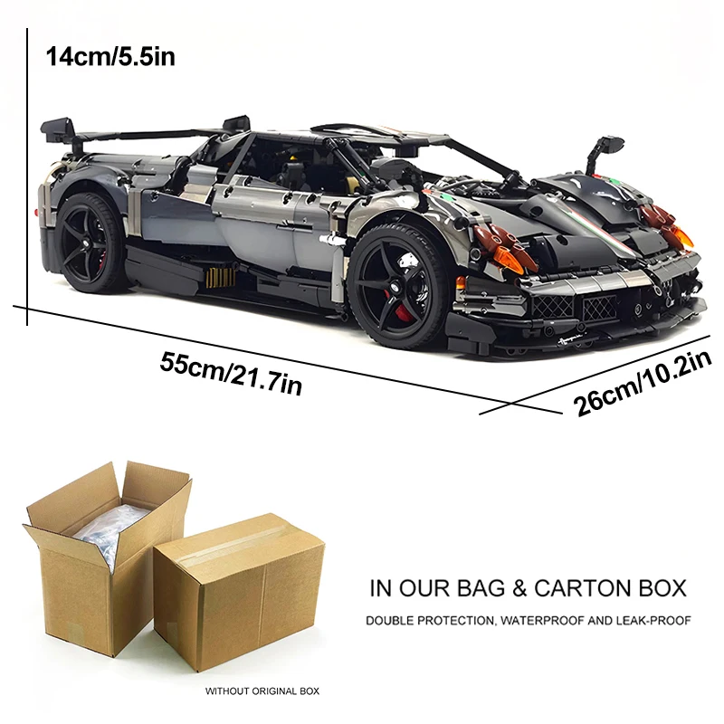 Limited Edition Nieuwe 142670 MOC Technische 1:8 Sportwagen Bouwstenen Model Supercar Bricks Montage Speelgoed Jongen Verjaardagscadeau Set