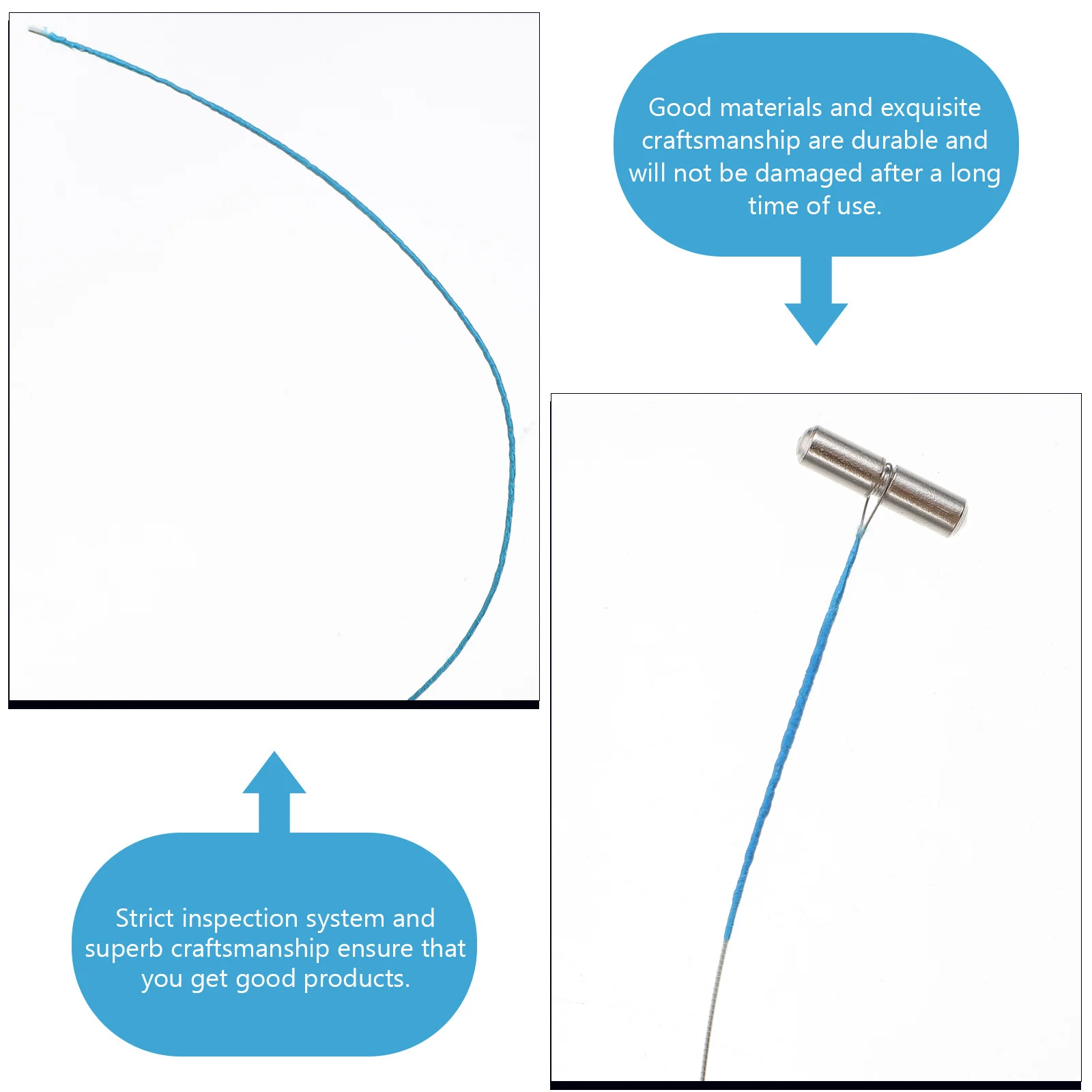 

Professional Chinese Guzheng String Steel Wire Nylon Practical Durable Balanced Volume Guzheng Replacement Parts