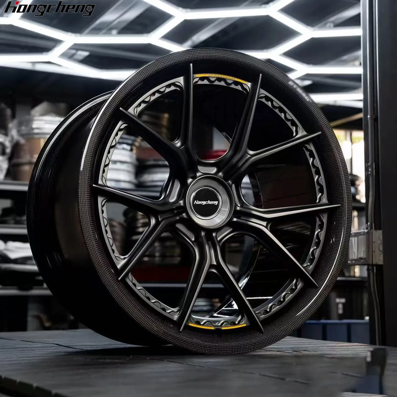 New model of 26 5x114.3 5x130 5x120 18 19 20 21 Inch Carbon Fiber Wheel With Full Carbon Barrel for  Forged Wheels Rims