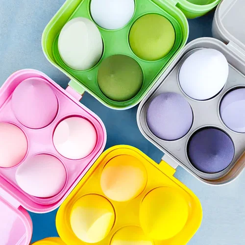 Imagen 2 del producto Esponja de maquillaje profesional para mujer, 1 piezas, esponja cosmética, base en polvo, accesorios cosméticos