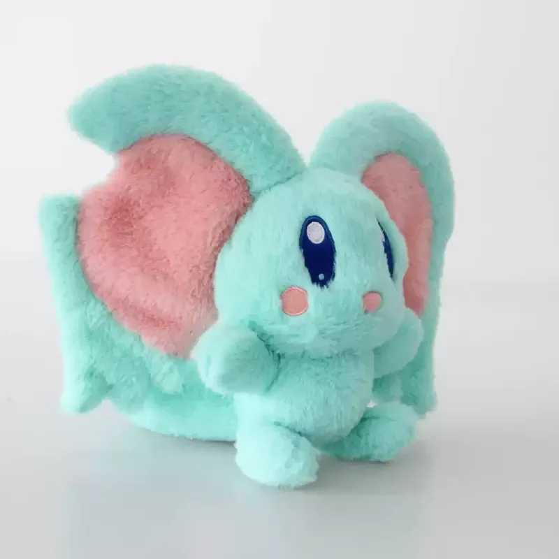 Poupées en peluche Anime Kirbilé Kawaii, grandes oreilles, animaux de dessin animé, jouets doux, décoration de chambre à la maison, cadeaux mignons pour enfants, 28cm