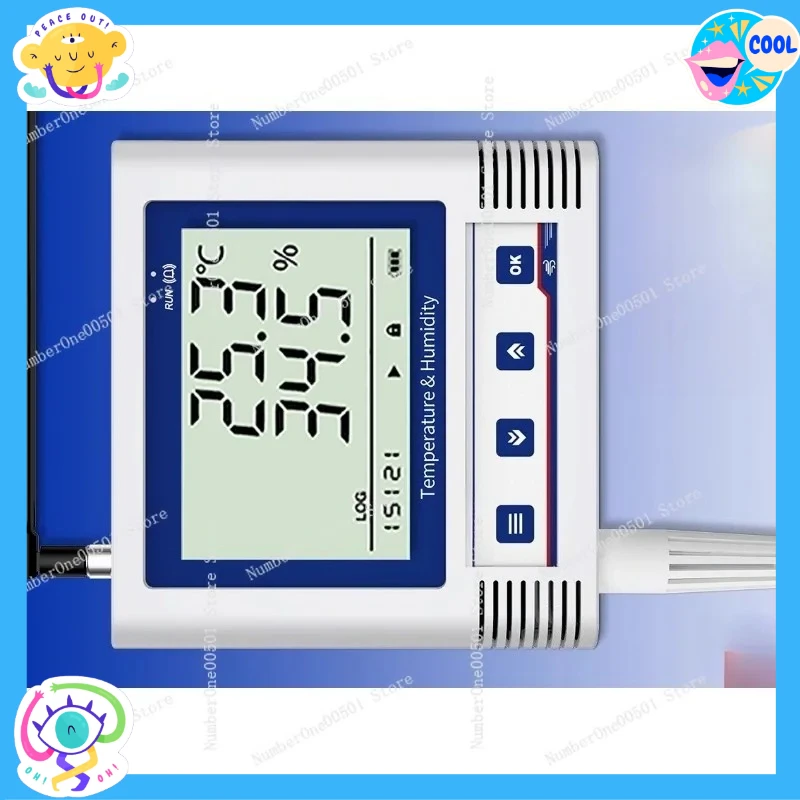 

4G Temperature Humidity Remote Monitoring Wireless Phone Alarm Recorder for Pharmacy Cold Storage Greenhouse